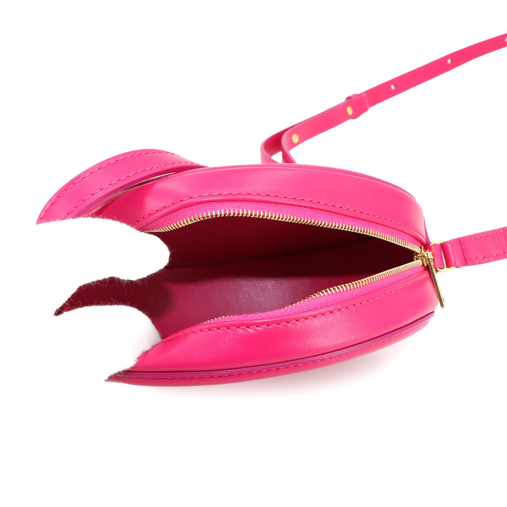 Celine Oval Cuir Triomphe Shoulder Bag Pink Leather - Picture 7 of 9